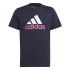 Camiseta adidas Essentials Big Logo Azul Infantil