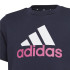 Camiseta adidas Essentials Big Logo Azul Infantil