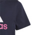Camiseta adidas Essentials Big Logo Azul Infantil
