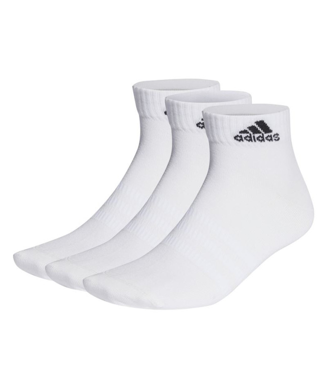 Calcetines adidas Ankle Pack 3 Ud Blanco
