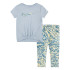 Conjunto Nike Dri-Fit Aop Gris Niña