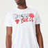 Camiseta New Era NBA Infill Graphic Chicago Bulls Blanco Hombre
