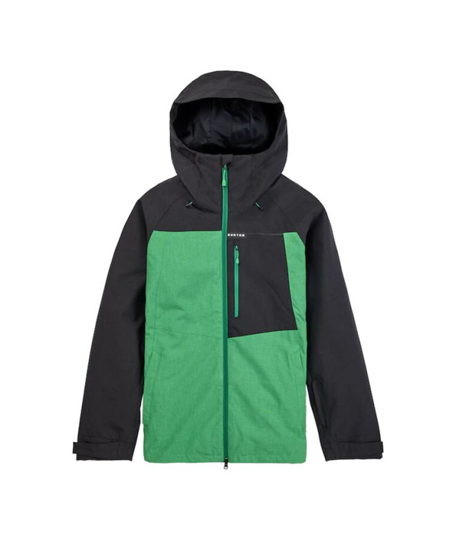 Chaqueta de Esquí Burton Lodgepole Hombre Green