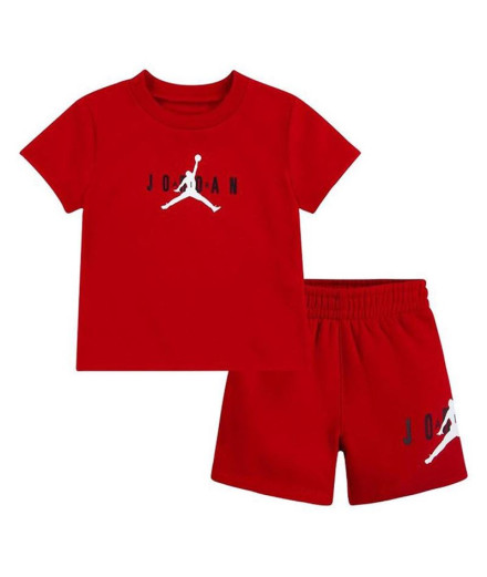 Conjunto Nike Jordan Infantil Rojo