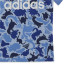 Conjunto adidas Dino Camo Allover Print Infantil