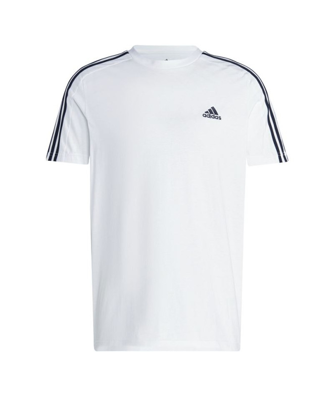 Camiseta adidas Essentials Single 3 Bandas Hombre
