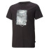 Camiseta Puma Essentials+ Street Art Grap Niño Black