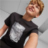 Camiseta Puma Essentials+ Street Art Grap Niño Black