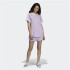 Camiseta adidas 3 bandas lila Mujer