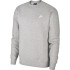 Sudadera Nike Sportswear Club Fleece gris Hombre