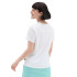Camiseta Vans Wm Drop V Ss Crew-B Blanco Mujer