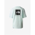 Camiseta The North Face Relaxed Redbox Mujer Blue