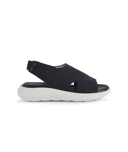 Sandalias Geox Spherica Ec5 Mujer Negro