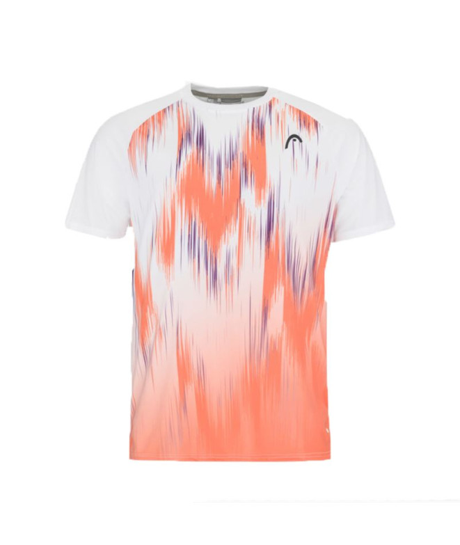 Camiseta de Tenis Head Topspin Hombre Naranja