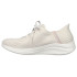 Zapatillas Skechers Ultra Flex 3.0-Brill Mujer Natural Knit/Periwinkle Trim