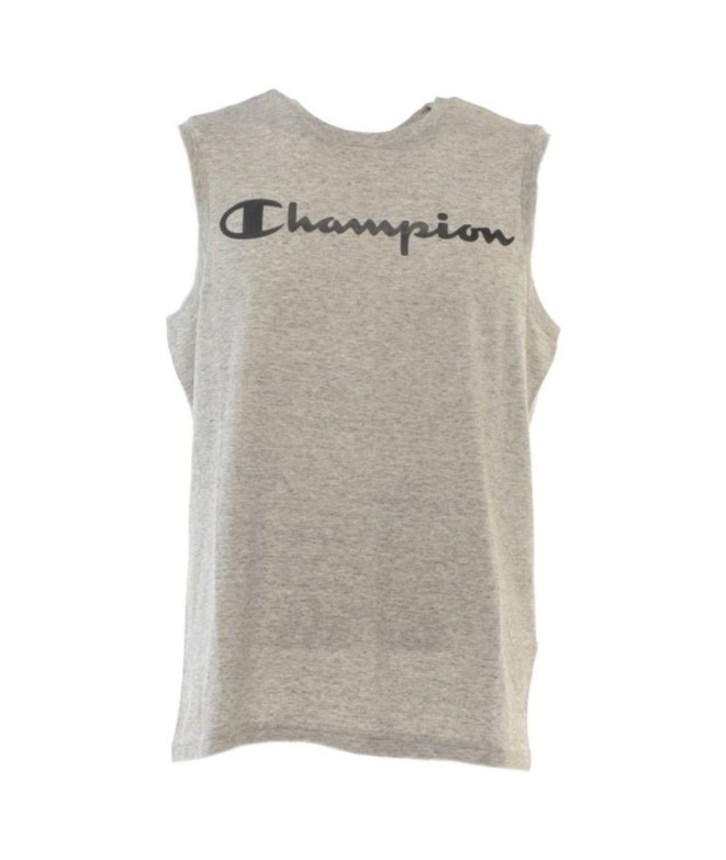 Camiseta Champion Crewneck Gris Hombre