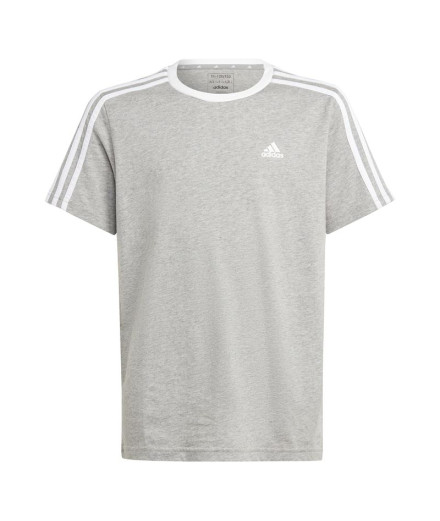Camiseta adidas 3S Niña Gris