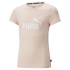 Camiseta Puma Ess Logo Niña Rosa