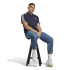 Polo adidas 3 Stripes Hombre Negro