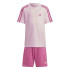 Conjunto adidas Lk 3S Co T Set Blanco Infantil