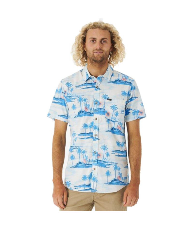 Camisa Rip Curl Dreamers Bone Hombre Blanco