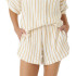 Pantalones Rip Curl Premium Surf Stripe Short Mujer Blanco