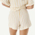 Pantalones Rip Curl Premium Surf Stripe Short Mujer Blanco