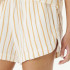 Pantalones Rip Curl Premium Surf Stripe Short Mujer Blanco