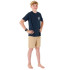 Camiseta Rip Curl Stapler Niño Azul