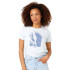 Camiseta Rip Curl Re-Entry Crew Neck Mujer Blanco