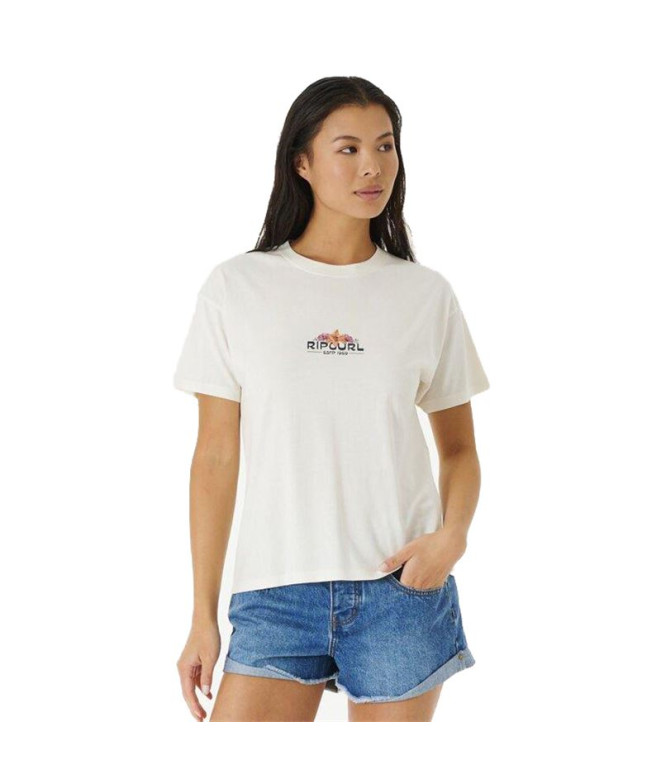 Camiseta Rip Curl Brighter Sun Relaxed Mujer...