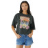 Camiseta Rip Curl Barrelled Heritage Crop Mujer Gris