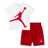 Conjunto Nike Short Set Rojo/Blanco