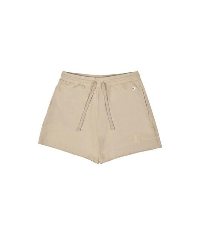 Pantalones Champion Shorts Beige Mujer