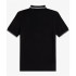 Polo Fred Perry Twin Tipped negro Hombre