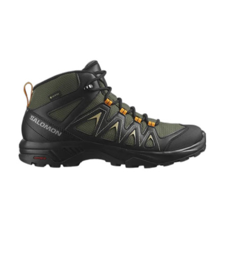 Botas de Montaña Salomon X Braze Mid Gore-Tex Verde Hombre