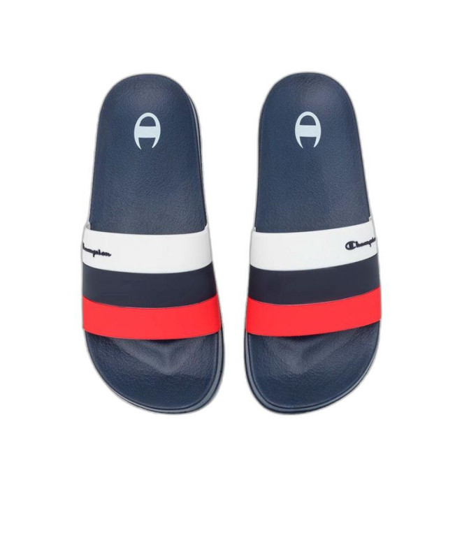 Chanclas Champion Slide All American B Ps Azul...