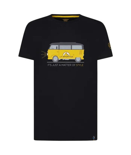 Camiseta de Montaña La Sportiva Van Negro Hombre