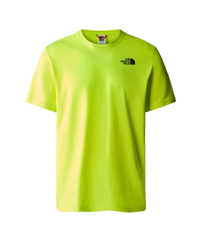 Camiseta de Montaña Redbox Amarillo Hombre