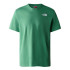 Camiseta de Montaña The North Face Redbox Verde Hombre