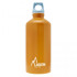 Botella Aluminio Futura 0,6 L.-tapón azul -Naranja