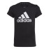 Camiseta adidas Essentials Big Logo Negra Niña
