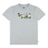 Camiseta Levi's Camo Poster Logo Gray Heather Niño