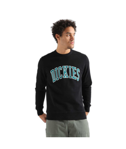 Sudadera Dickies Aitkin Blk/Deep Lake Hombre