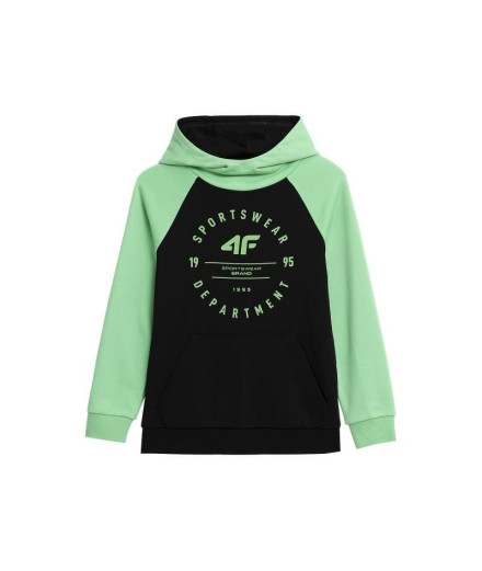 Sudadera 4F M221 Niño Deep Negro