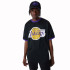 Camiseta New Era NBA Mesh LA Lakers Negro Hombre