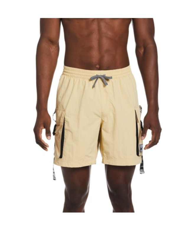 Bañador Playa Nike 7" Volley Short Hombre beige
