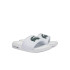 Chanclas Lacoste Croco Dualiste Synthetic Logo Strap Blanco Mujer