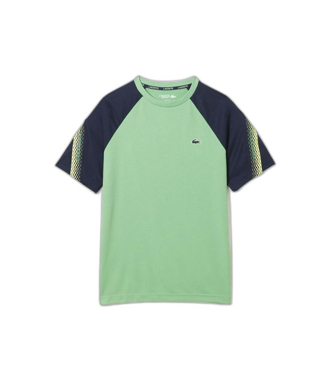 Camiseta Lacoste Sport Regular Fit Color-Block...