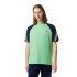Camiseta Lacoste Sport Regular Fit Color-Block Tennis Verde Hombre